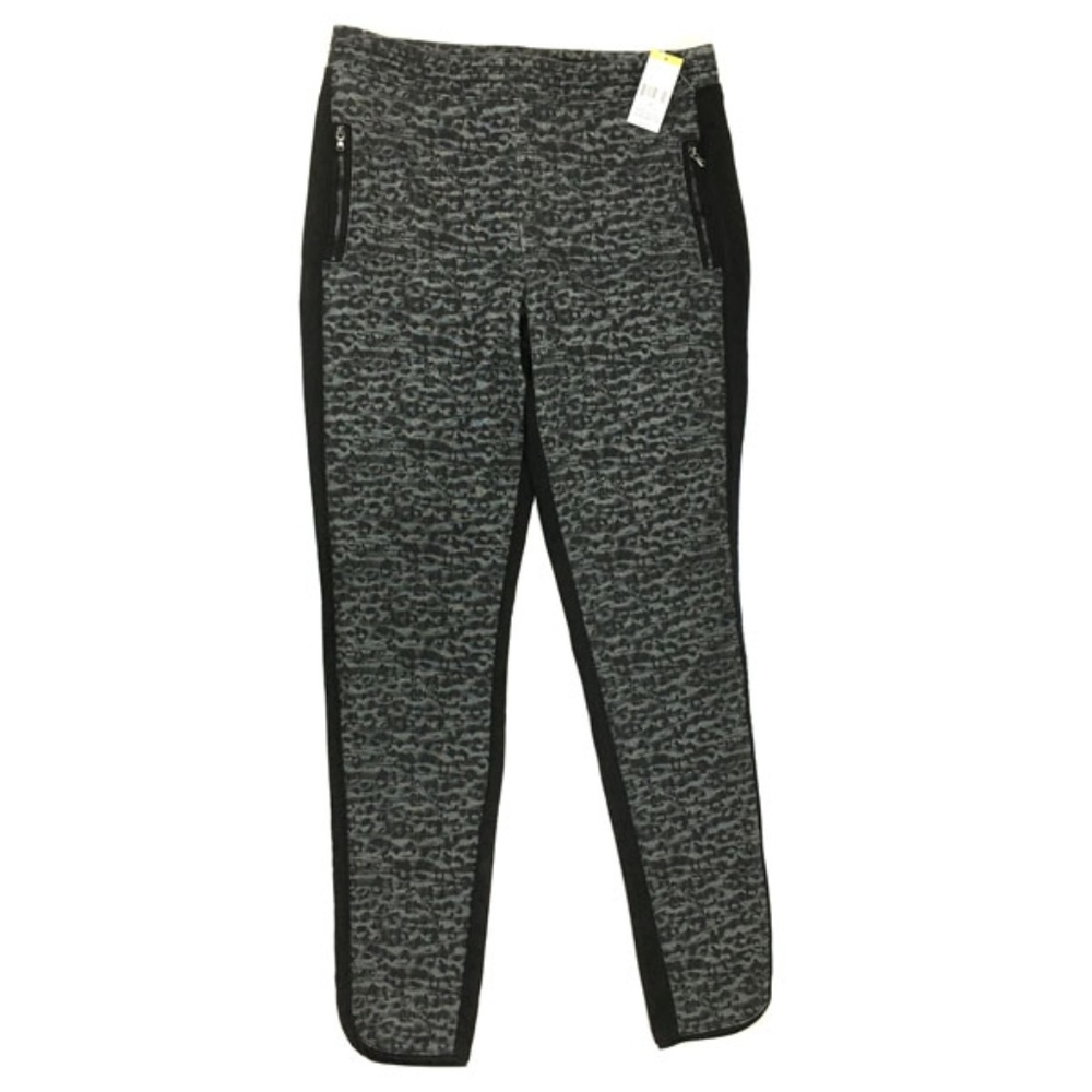 Metaphor leggings black/gray animal print (C556)